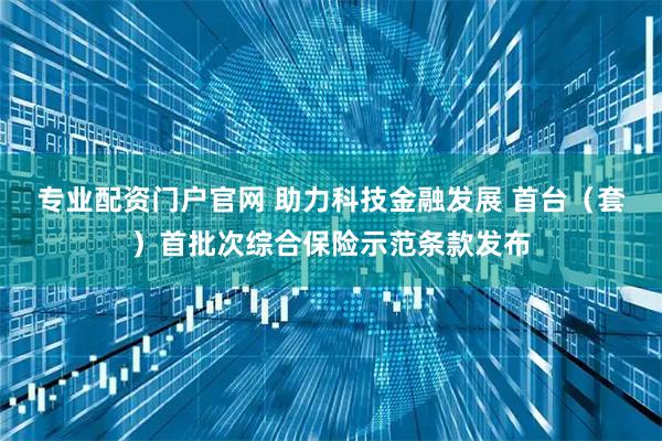 专业配资门户官网 助力科技金融发展 首台（套）首批次综合保险示范条款发布